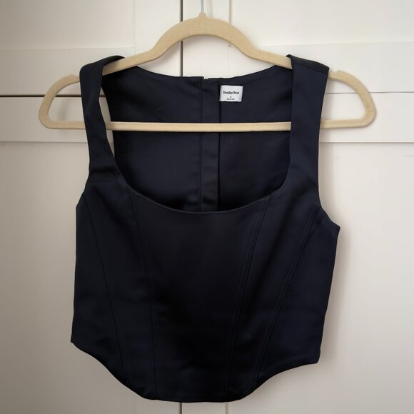 Shiloh Satin Bustier - Picture 4 of 8